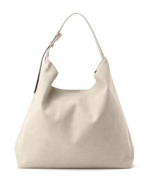 FREE'S MART（フリーズマート）の「◆スエードライクショルダーバッグ（ショルダーバッグ・レディース・グレー/ブラウン・ﾌﾘ-）」の5枚目の写真