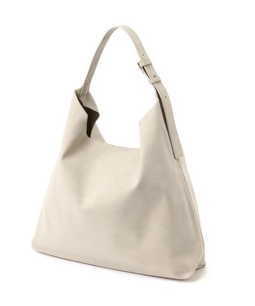 FREE'S MART（フリーズマート）の「◆スエードライクショルダーバッグ（ショルダーバッグ・レディース・グレー/ブラウン・ﾌﾘ-）」の6枚目の写真