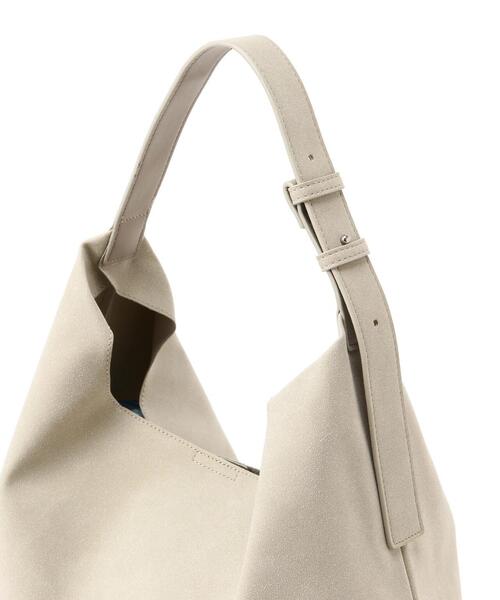 FREE'S MART（フリーズマート）の「◆スエードライクショルダーバッグ（ショルダーバッグ・レディース・グレー/ブラウン・ﾌﾘ-）」の7枚目の写真