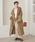 LAULEN�i���[�����j�́ushawl collar belted long coat /�V���[���J���[�x���g�t�������O�R�[�g�i�X�e���J���[�R�[�g�j�v�b�x�[�W��
