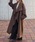 LAULEN�i���[�����j�́ushawl collar belted long coat /�V���[���J���[�x���g�t�������O�R�[�g�i�X�e���J���[�R�[�g�j�v�b�u���E��