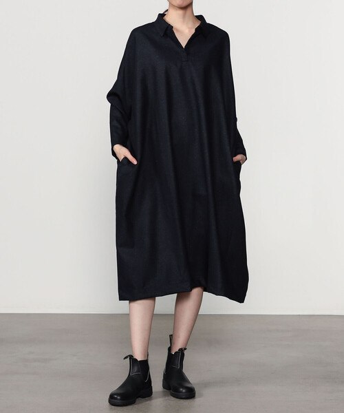 GALLEGO DESPORTES(ギャレゴデスポート)の「GALLEGO DESPORTES | ラグランスリーブドレス WOMEN(ワンピース・レディース・ネイビー・S)」の11枚目の写真