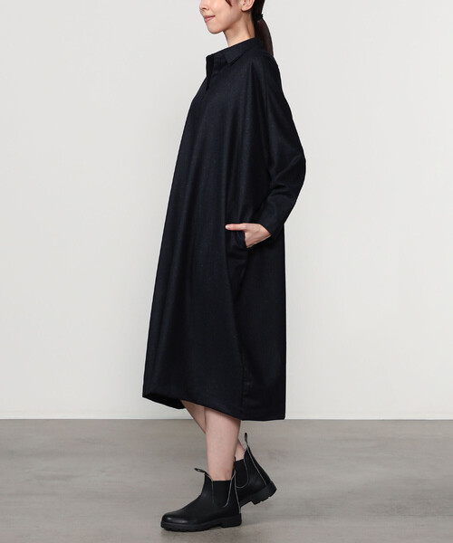 GALLEGO DESPORTES(ギャレゴデスポート)の「GALLEGO DESPORTES | ラグランスリーブドレス WOMEN(ワンピース・レディース・ネイビー・S)」の12枚目の写真