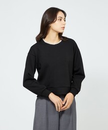 新品未使用タグ付き エポカ カットソー 40 黒 EPOCA｜エポカのTシャツ/カットソー（ブラック/黒色系）通販