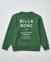 BILLABONG（ビラボン）の「BILLABONG キッズ SUN BLOCK トレーナー 【2025年秋冬モデル】/ビラボンキッズバックロゴプリントプルオーバースウェットトレーナー（スウェット）」