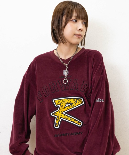 RNA（アールエヌエー）の「M2562 FORWARDロゴサッカーシャツ（Tシャツ/カットソー・レディース・グリーン/バーガンディー/ブラック・MEDIUM）」の3枚目の写真