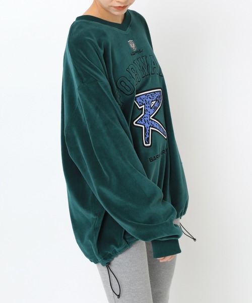 RNA（アールエヌエー）の「M2562 FORWARDロゴサッカーシャツ（Tシャツ/カットソー・レディース・グリーン/バーガンディー/ブラック・MEDIUM）」の2枚目の写真