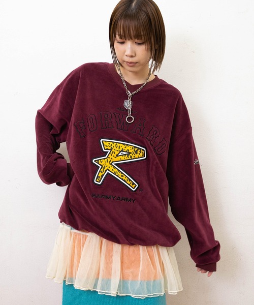 RNA（アールエヌエー）の「M2562 FORWARDロゴサッカーシャツ（Tシャツ/カットソー・レディース・グリーン/バーガンディー/ブラック・MEDIUM）」の6枚目の写真