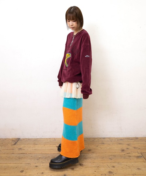 RNA（アールエヌエー）の「M2562 FORWARDロゴサッカーシャツ（Tシャツ/カットソー・レディース・グリーン/バーガンディー/ブラック・MEDIUM）」の11枚目の写真