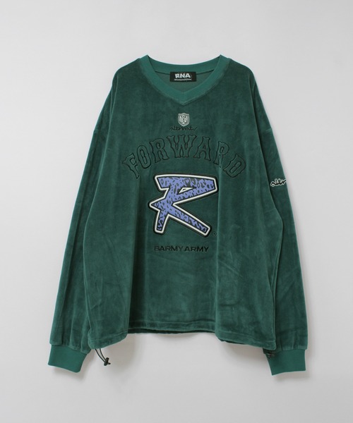 RNA（アールエヌエー）の「M2562 FORWARDロゴサッカーシャツ（Tシャツ/カットソー・レディース・グリーン/バーガンディー/ブラック・MEDIUM）」の22枚目の写真