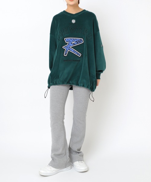 RNA（アールエヌエー）の「M2562 FORWARDロゴサッカーシャツ（Tシャツ/カットソー・レディース・グリーン/バーガンディー/ブラック・MEDIUM）」の19枚目の写真