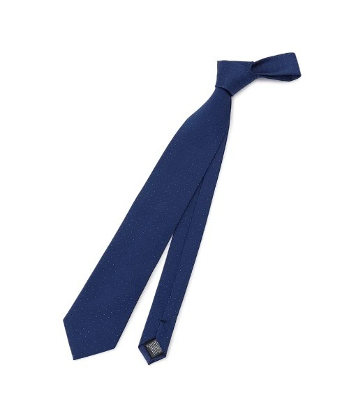 Perfect Suit FActory（パーフェクトスーツファクトリー）の「レギュラーネクタイ　ドット柄　ワイン/ブラウン/ネイビー（ネクタイ・メンズ・ワイン/ブラウン/ネイビー・FREE）」の9枚目の写真