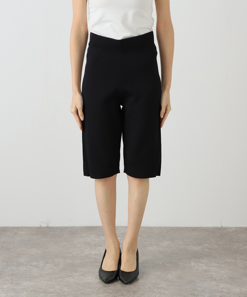 IENA(イエナ)の「ONIT/オニット MILANO RIB KNIT HALF LEGGINGS(その他パンツ・レディース・ブラック・FREE)」の7枚目の写真