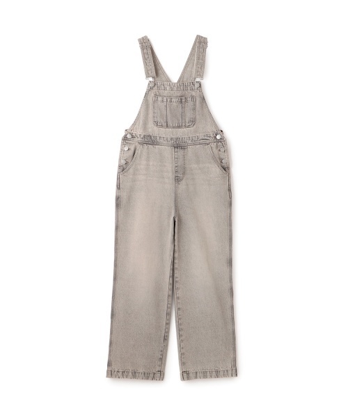 LOVETOXIC(ラブトキシック)の「【GOODPRICE】【ベーシック】デニムオーバーオール(つなぎ/オールインワン・キッズ・グレー/ブルー/サックスブルー/ライトグレー・L:160cm/S:140cm/M:150cm/LL(170cm))」の18枚目の写真