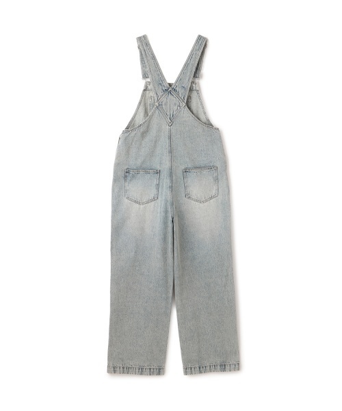 LOVETOXIC(ラブトキシック)の「【GOODPRICE】【ベーシック】デニムオーバーオール(つなぎ/オールインワン・キッズ・グレー/ブルー/サックスブルー/ライトグレー・L:160cm/S:140cm/M:150cm/LL(170cm))」の15枚目の写真