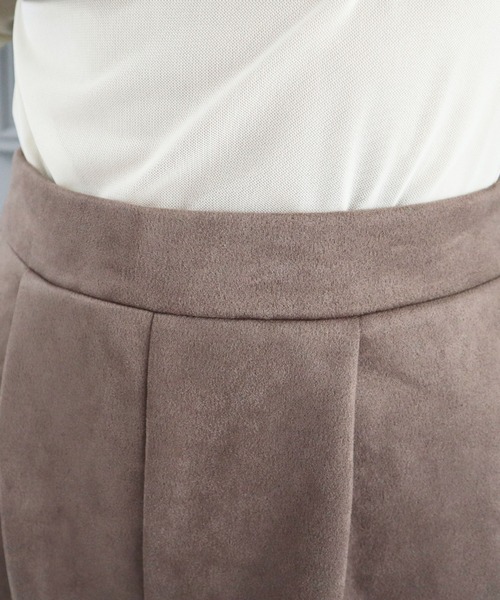 CECIL McBEE（セシルマクビー）の「スエードポンチフロント編み上げキャミセットアップ（ワンピース・レディース・ブラウン/モカ/ブラック・LARGE/MEDIUM）」の14枚目の写真