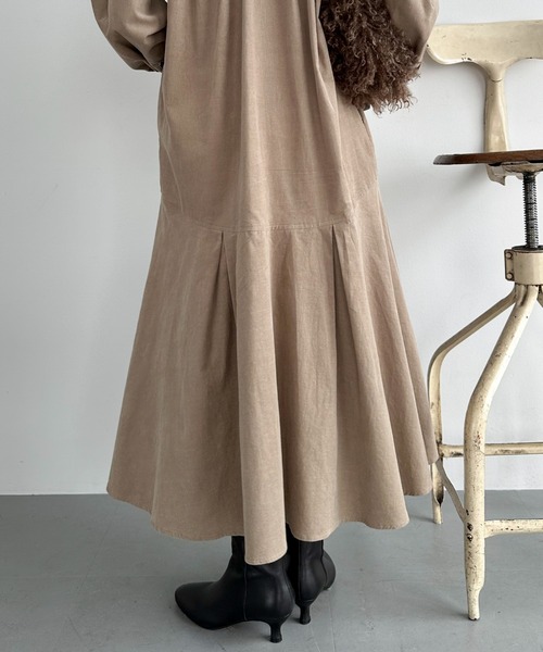 セール】コーデュロイカラーレスワンピース（ワンピース）｜DOUX