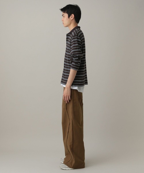 LAND MUSEUM(ランドミュージアム)の「LAND MUSEUM/ウェーブデザインパンツ(その他パンツ・メンズ・ブラック/ブラウン・LARGE/MEDIUM)」の17枚目の写真