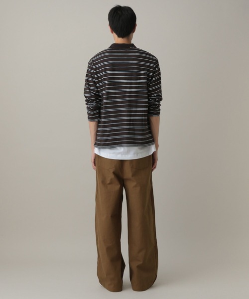 LAND MUSEUM(ランドミュージアム)の「LAND MUSEUM/ウェーブデザインパンツ(その他パンツ・メンズ・ブラック/ブラウン・LARGE/MEDIUM)」の18枚目の写真