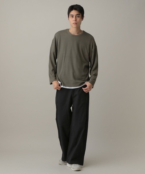 LAND MUSEUM(ランドミュージアム)の「LAND MUSEUM/ウェーブデザインパンツ(その他パンツ・メンズ・ブラック/ブラウン・LARGE/MEDIUM)」の20枚目の写真