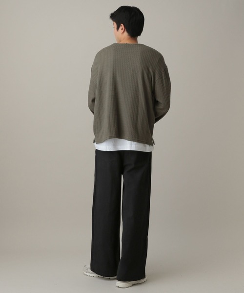 LAND MUSEUM(ランドミュージアム)の「LAND MUSEUM/ウェーブデザインパンツ(その他パンツ・メンズ・ブラック/ブラウン・LARGE/MEDIUM)」の22枚目の写真