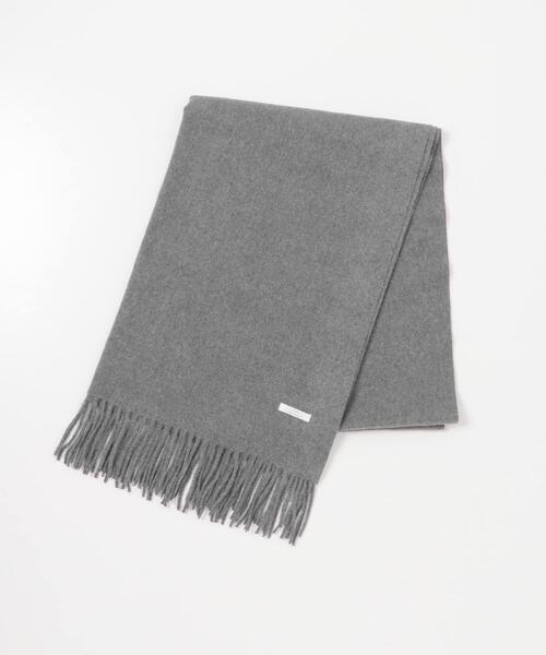 ITEMS URBANRESEARCH（アイテムズ アーバンリサーチ）の「ツイルムジストール（マフラー・レディース・ライトベージュ/ライトブルー/グレー/キャメル・-）」の7枚目の写真