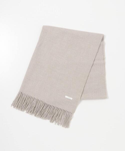 ITEMS URBANRESEARCH（アイテムズ アーバンリサーチ）の「ツイルムジストール（マフラー・レディース・ライトベージュ/ライトブルー/グレー/キャメル・-）」の17枚目の写真