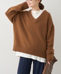 Deuxieme Classe　カシミヤ　ニット　セーター　ベージュ Deuxieme Classe（ドゥーズィエムクラス）の「*ベーシックニット