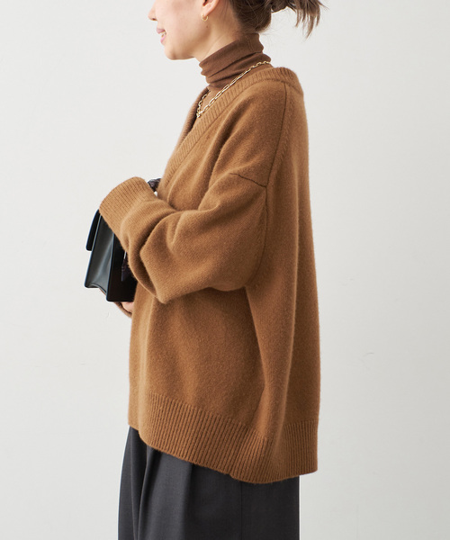 A MACHINE ネイビー Vネック ニット A MACHINE ネイビー Vネック ニット