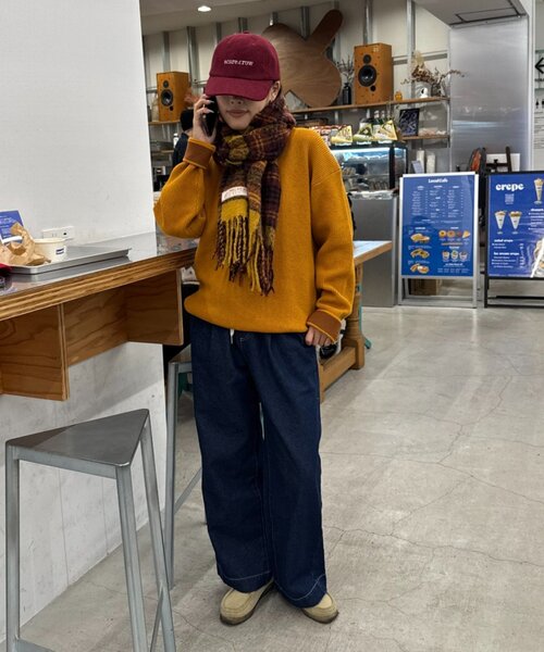 Tpon様 ワッフルライクニット AZUL BY MOUSSY | ワッフル編みマットモールニット (ニット ) |SHEL