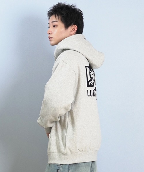 LURKING CLASS(ラーキングクラス)の「LURKING CLASS/ラーキングクラス フルジップパーカー バックプリント ST25FUM02(パーカー・メンズ・グレー/ブラック・M/XL/L)」の18枚目の写真
