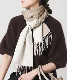 PIACENZA（ピアチェンツァ）の「【別注】＜PIACENZA＞シルク/カシミヤ マフラー（マフラー）」