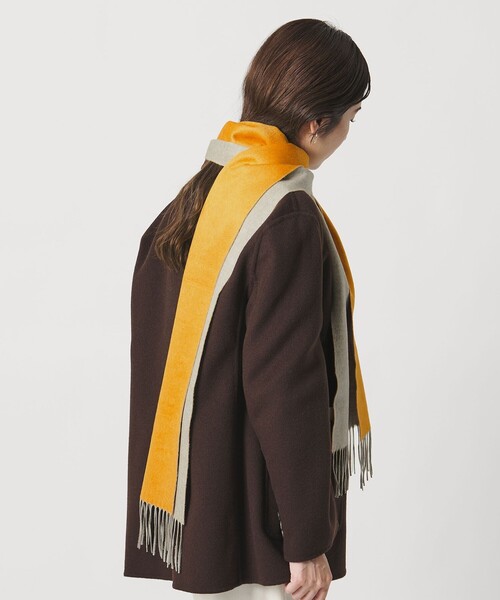 【YMD】【UNITED ARROWS別注】PIACENZAマフラー UNITED ARROWS｜【別注】<PIACENZA>シルク/カシミヤ マフラー