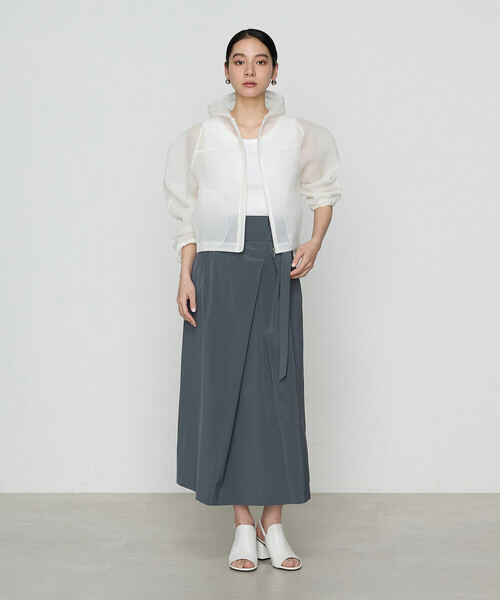 Gabardine K.T(ギャバジンケーティー)の「ラッセルメッシュダンボール シアーブルゾン(ブルゾン・レディース・ブルー/ネイビー・9号)」の22枚目の写真