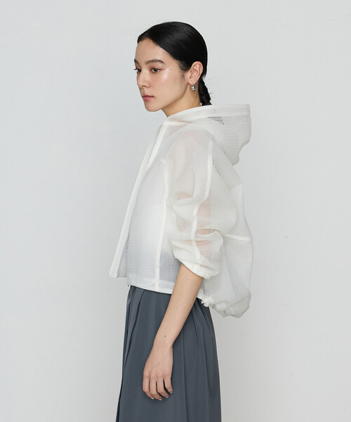 Gabardine K.T(ギャバジンケーティー)の「ラッセルメッシュダンボール シアーブルゾン(ブルゾン・レディース・ブルー/ネイビー・9号)」の20枚目の写真
