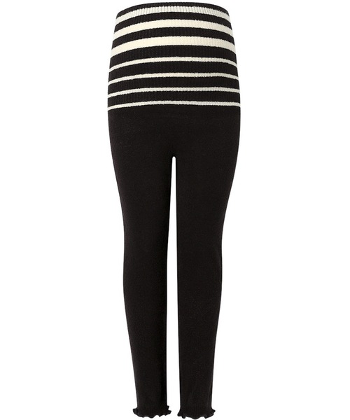 WACOAL MATERNITY（ワコールマタニティ）の「マタニティ用毛パン　足首丈（マタニティウェア/グッズ・レディース・ブラック系その他/グレー/パープル・M～Ｌ）」の2枚目の写真