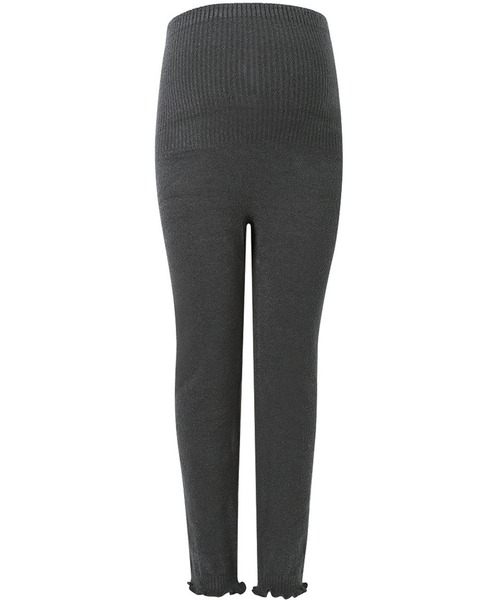 WACOAL MATERNITY（ワコールマタニティ）の「マタニティ用毛パン　足首丈（マタニティウェア/グッズ・レディース・ブラック系その他/グレー/パープル・M～Ｌ）」の3枚目の写真