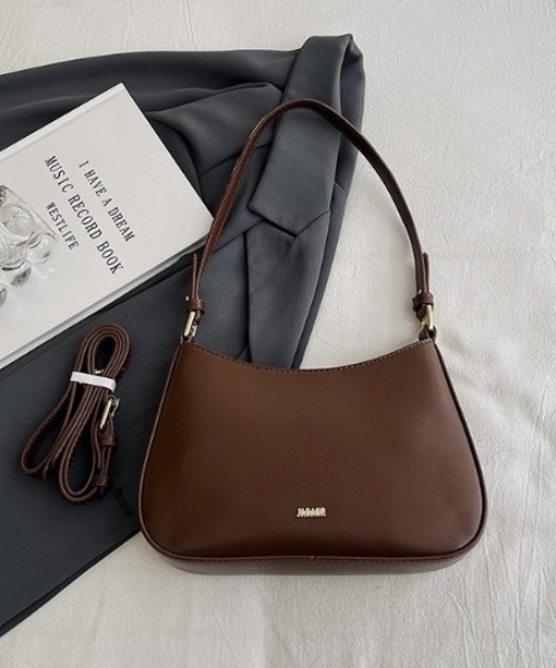 yuue' ( wear )（ユーイ）の「2WAYワンショルダーホーボーバッグ（ショルダーバッグ・レディース・ブラック/ブラウン/レッド・FREE）」の15枚目の写真