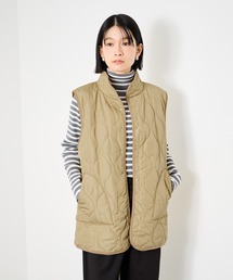 Idnes リバーシブルキルトベスト