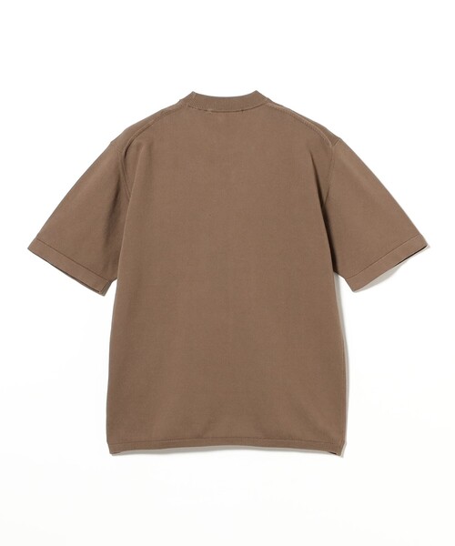 BEAMS F（ビームスエフ）の「【別注】LORENZONI / コットン 12ゲージ ハイネック ショートスリーブ ニット（Tシャツ/カットソー・メンズ・ロイヤルブルー/ブラウン系その他5/グリーン系その他2・50/48/46）」の8枚目の写真