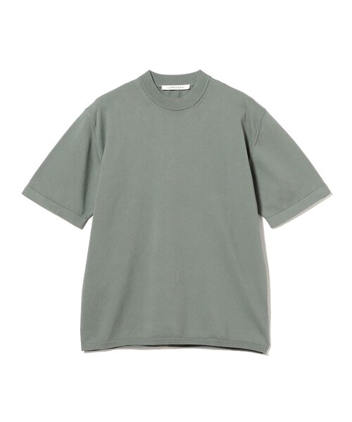BEAMS F（ビームスエフ）の「【別注】LORENZONI / コットン 12ゲージ ハイネック ショートスリーブ ニット（Tシャツ/カットソー・メンズ・ロイヤルブルー/ブラウン系その他5/グリーン系その他2・50/48/46）」の10枚目の写真