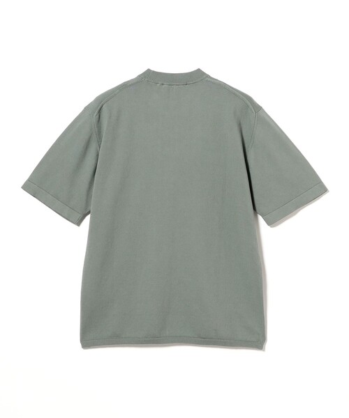 BEAMS F（ビームスエフ）の「【別注】LORENZONI / コットン 12ゲージ ハイネック ショートスリーブ ニット（Tシャツ/カットソー・メンズ・ロイヤルブルー/ブラウン系その他5/グリーン系その他2・50/48/46）」の11枚目の写真