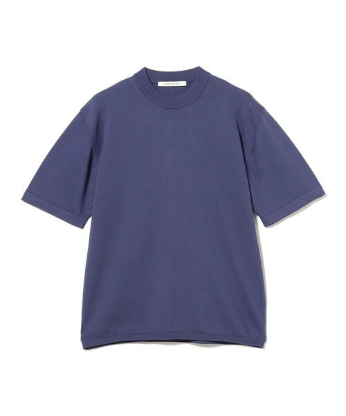 BEAMS F（ビームスエフ）の「【別注】LORENZONI / コットン 12ゲージ ハイネック ショートスリーブ ニット（Tシャツ/カットソー・メンズ・ロイヤルブルー/ブラウン系その他5/グリーン系その他2・50/48/46）」の13枚目の写真
