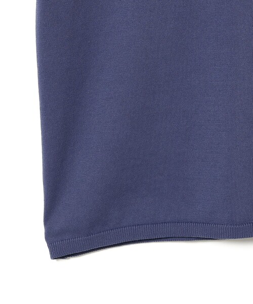 BEAMS F（ビームスエフ）の「【別注】LORENZONI / コットン 12ゲージ ハイネック ショートスリーブ ニット（Tシャツ/カットソー・メンズ・ロイヤルブルー/ブラウン系その他5/グリーン系その他2・50/48/46）」の16枚目の写真