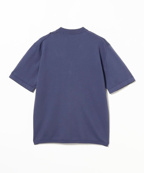 BEAMS F（ビームスエフ）の「【別注】LORENZONI / コットン 12ゲージ ハイネック ショートスリーブ ニット（Tシャツ/カットソー・メンズ・ロイヤルブルー/ブラウン系その他5/グリーン系その他2・50/48/46）」の17枚目の写真