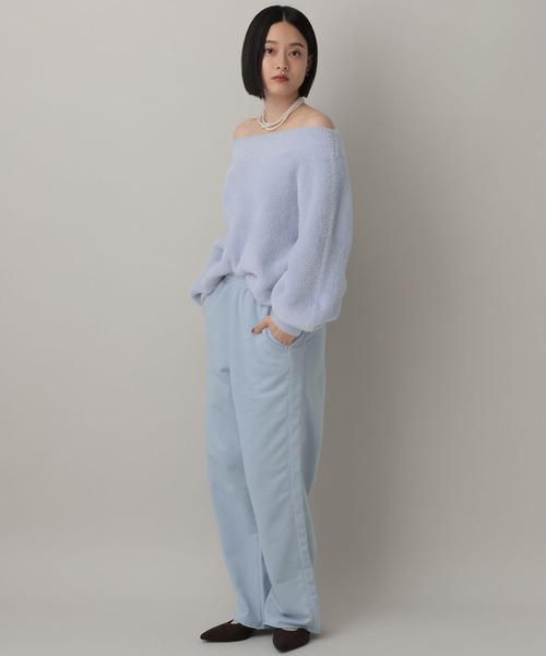 A part by（アパートバイ）の「ウォームニットシャギープルオーバー（ニット/セーター・レディース・ブラウン/ブルー系その他2/ライトグレー・FREE）」の10枚目の写真