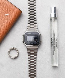 CASIO(カシオ)の【RES】【CASIO(カシオ)】クラシック スクエア レザー(デジタル腕時計)