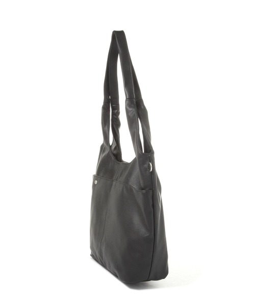 studio CLIP（スタディオクリップ）の「ポーチ付き10ポケットトートバッグ（トートバッグ・レディース・ブラック/ブラウン・FREE）」の3枚目の写真