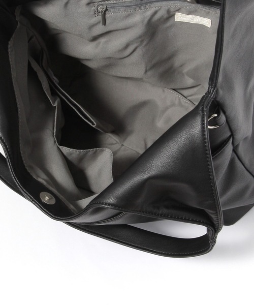 studio CLIP（スタディオクリップ）の「ポーチ付き10ポケットトートバッグ（トートバッグ・レディース・ブラック/ブラウン・FREE）」の10枚目の写真