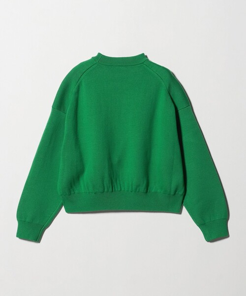 SLOANE（スローン）の「＜SLOANE＞10G ダブルフェイス プルオーバー（ニット/セーター・レディース・ブラック/ケリーグリーン・2）」の3枚目の写真